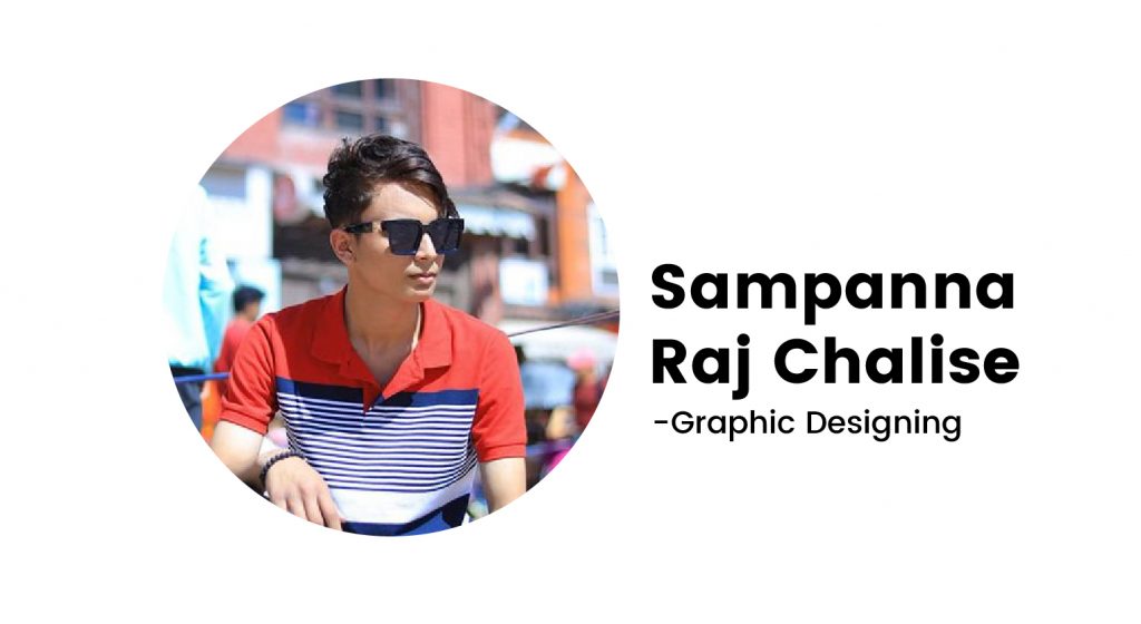 Sampanna Raj Chalise - Graphic Designing Student at Emerge Computer Education